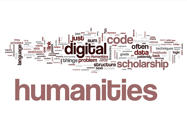 "Digital Humanities" word cloud